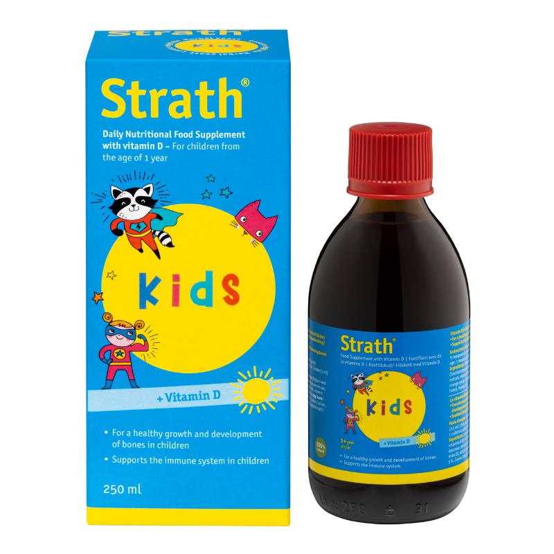 Strath® KIDS sirup s vitaminom D
