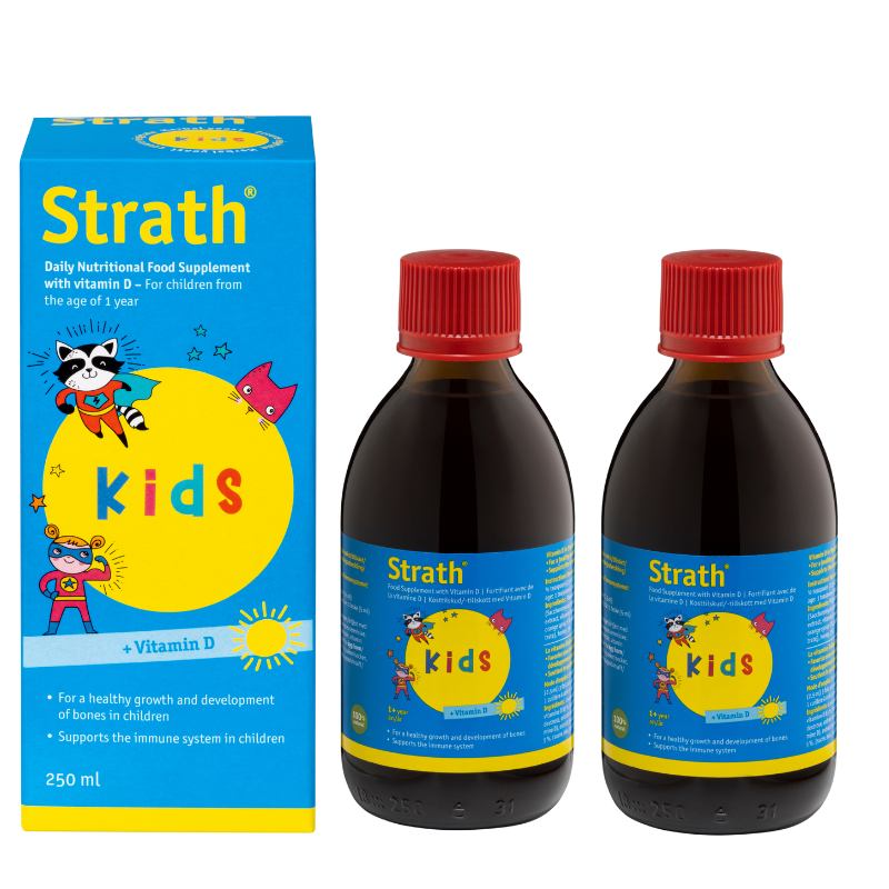 Strath® KIDS sirup s vitaminom D