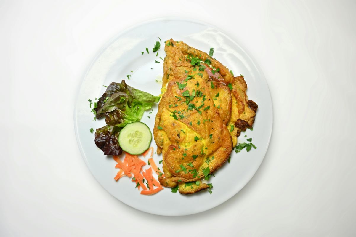 Veganski omlet